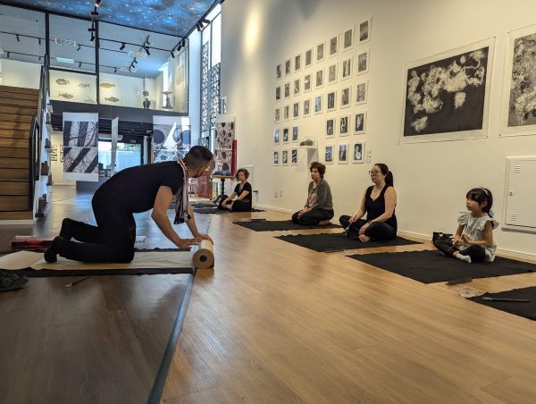 Oficina kakizome, com Luiz Fukushiro