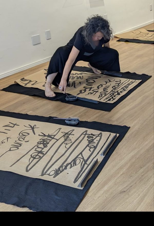 Oficina kakizome, com Luiz Fukushiro